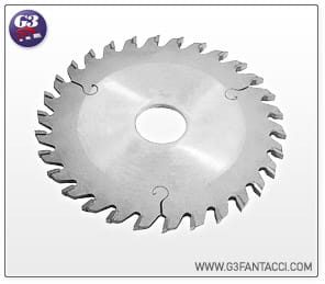 Scoring saw blades for double end tenoners and edge banding mac. 2