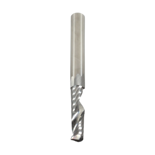 Hw integral tungsten carbide helical router bits chamfered head z1 for plexiglass helix 25 grades.png