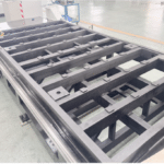 CNC-freesmachines hoge precisie met in 8mm staalconstructie