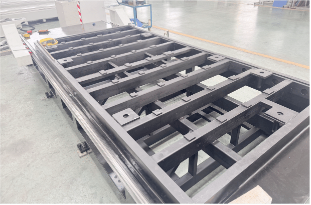 CNC-freesmachines hoge precisie met in 8mm staalconstructie